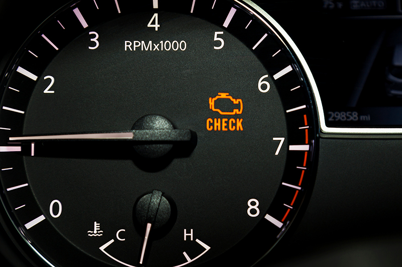 Mechanic Fixing Check Engine